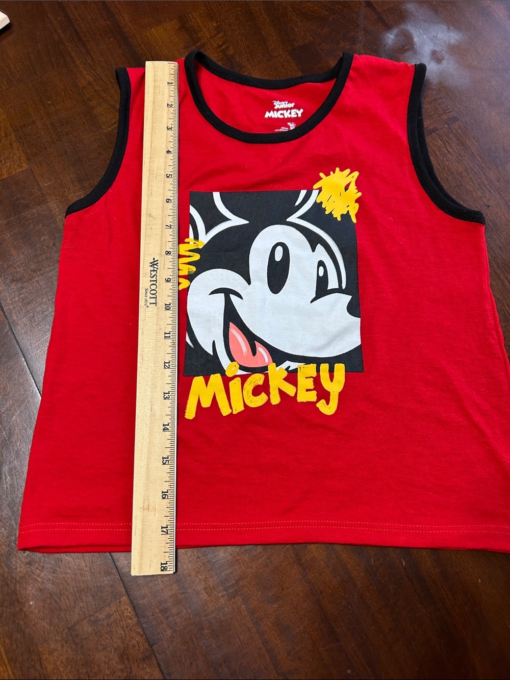 Boys Bundle of 2 Tank Tops NWOT 5/6 & XS (4/5) Disney Junior Cat & Jack - Picture 9 of 11